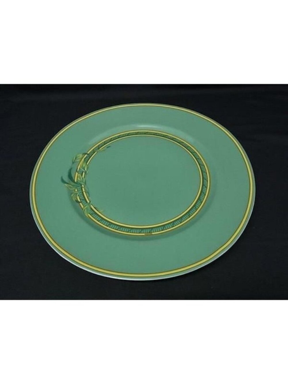Hermes Toucans Plate Tableware Green Yellow